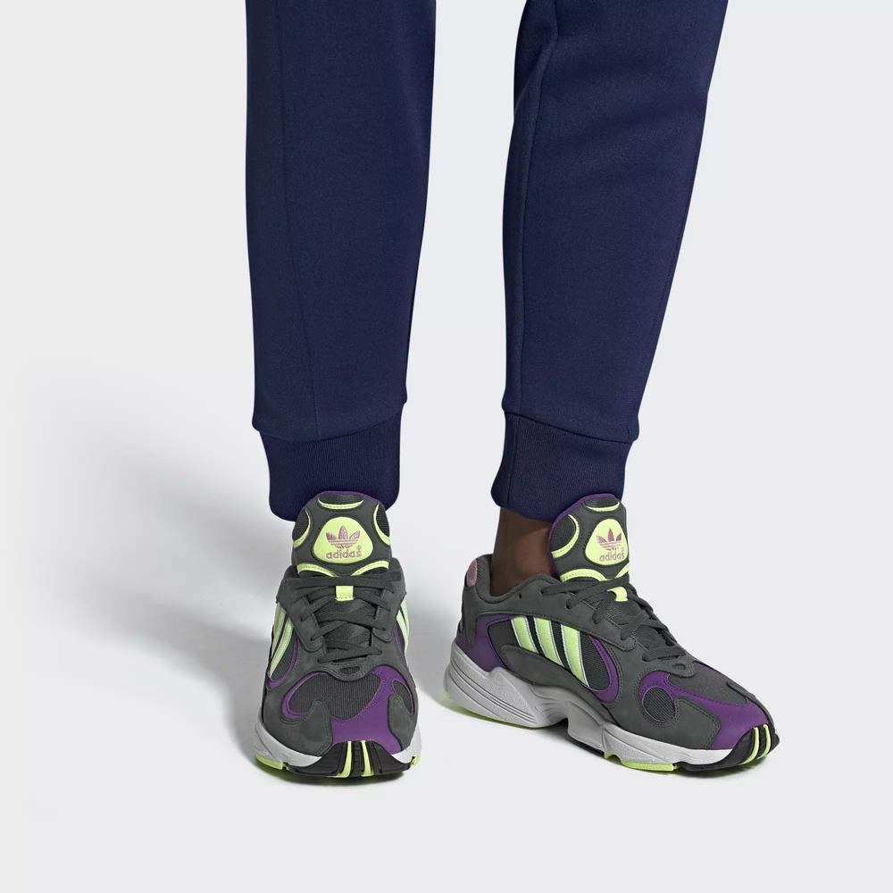 Adidas Yung 1 Tenis Verdes Para Hombre (MX-11574)